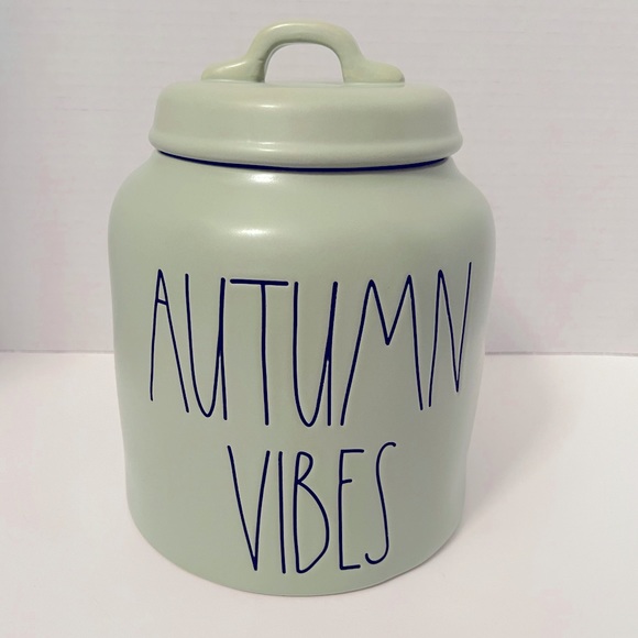 Rae Dunn AUTUMN VIBES canister - Picture 1 of 8